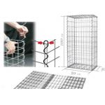 4.0 / 5.0 Mm Welded Gabion Box Basket For Stone Cage for sale