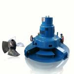 100 Kw Kaplan Micro Hydro Water Turbine , Hydro Propeller Generator for sale