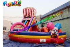 China School Inflatable Obstacle Course Funworld Commercial Grade Giant Candy supplier