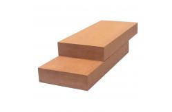 China ISO Certified Wood Plastic Composite WPC Decking Co Extruded Wood Grain Surface supplier