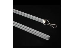 China Environment Friendly 12mm Acrylic Drapery Pull Wand For Hotel supplier