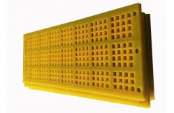 China Quarry Crusher Non Blinding Polyurethane Screen Panels Modular 2ft X 1ft supplier