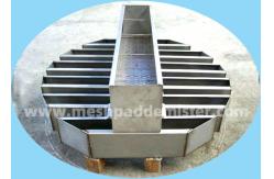 China Feed Pipe Plus Trough Liquid Distributor Tower Internals supplier
