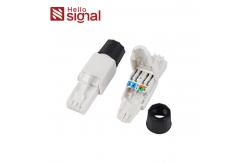 China Solid And Stranded Unshielded UTP CAT6A RJ45 Toolless Plug ZC-G40U-C6A supplier