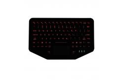 China Backlight Vehicle IP68 Usb Rubber Keyboard Desktop Version Industrial supplier