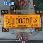 5.0V 4 Ditig HTN Segmented LCD Display RGB Backlight Color Used In Air Purifier for sale