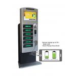 Tabletop Self Service Mobile Cell Phone Charging Station With Credit Card Payment
