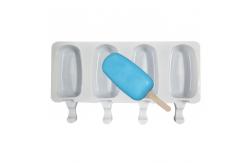 China Silicone DIY Popsicle Ice Cream Mold Maker Reusable Handmade Customized supplier