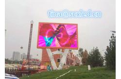 China Building P10 SMD LED Screen Advertising Billboard Super Clear Vision 3 Years Warranty supplier