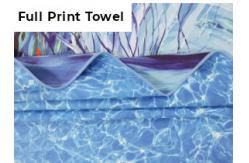 China Outdoor Sports Microfiber Suede Towel 80% Polyester 20% Polyamide Transfer Print supplier