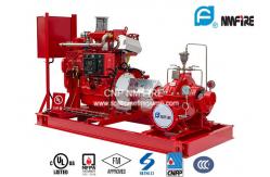 China Centrifugal SDiesel Engine Driven Fire Pump 500GPM@265PSI For Oil Repositories supplier