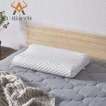 Machine Washable White POE Pillow Bedding with Embroidered Design Hypoallergenic Breathable for sale