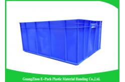 China Recycle Industrial Plastic Containers , Standard Euro Stacking Boxes Eco-Friendly supplier