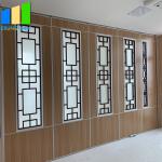Movable Wooden Partition Room Divider Sliding Office Partition System For Space Division for sale