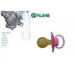 55%  25KN/M Transparent Liquid Silicone Rubber For Baby Nipples for sale