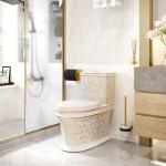 630*350*730mm Siphonic One Piece Toilet for sale