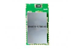 China High Performance BT IC Surface Mount RN4870-V/RM140 RF Transceiver Modules supplier