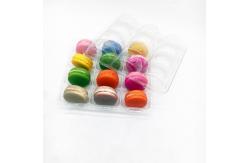 China Plastic Clear 12 pack  macaron tray supplier