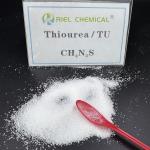 99% Thiourea White Crystal Particle 1.41 g/cm³ for Chemical Materials