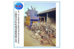 China Horizontal Hydraulic Scrap Cutting Shearing Machine 800 Tons Scrap Metal Shear supplier