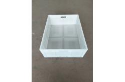 China Virgin Polyethylene Reinforcing Anti - Skid Bottom Euro Stacking Containers Loading Capacity 20kg supplier