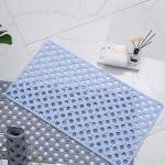 Silicon Bathtub Mats With Drain Holes And Suction Cups for sale