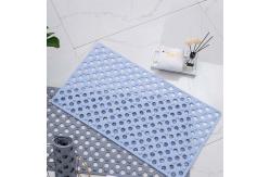 China Silicon Bathtub Mats With Drain Holes And Suction Cups supplier