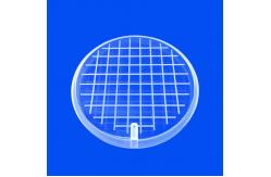 China Smooth Machining Quartz Glass Slotted Plate Customized Drawing supplier