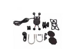 China X Claw 12V-24V Motorcycle Phone Holder With Charger ODM Service supplier