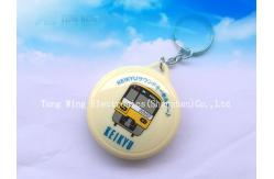 China Bus Keypress Holder Music Keychain Heat Transfer Printing Logo With Custom Sound supplier