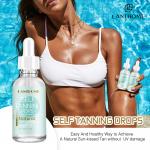 Dha Self Tanning Oil Dark Gradual Tanning Drops For Body Face