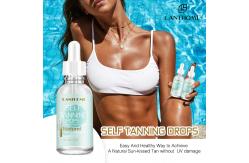 China Dha Self Tanning Oil Dark Gradual Tanning Drops For Body Face supplier