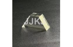 China Clear Aperture 90% Sapphire Prism C Axis Custom Optical Prism supplier