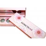 CMYK Printing Eyeshadow Cardboard Palette Booklet Style 5 Pan Eyeshadow Palette