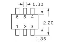 China 2N7002DW-7-F DUAL N-CHANNEL ENHANCEMENT MODE FIELD EFFECT TRANSISTOR supplier