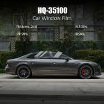 HQ-35100 IR 99% UR 99% Automotive Window Film For Optimal Heat Rejection And Energy Efficiency for sale