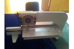 China Mini V-Cut Pcb Cutting Machine With Round And Linear Blades supplier