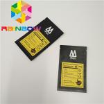 60g Food Grade Coffee Packaging Bags Custom Printing SGS Certificated With Window for sale