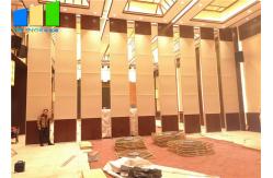 China Custom Made Folding Room Divider Operable Wall Soundproof Partition Wall supplier