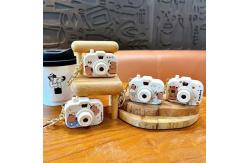 China Capybara Projection Camera Cute Car Keychain Multi Functional​​ Custom Car Keychain supplier