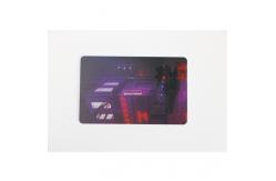 China Rechargeable 1.5mm RFID Contactless Card with OLED screen OEM ODM supplier