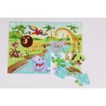 Cool 4 Pack Paper Jigsaw Puzzle Toddler  4-8 Years Old Learning Educational