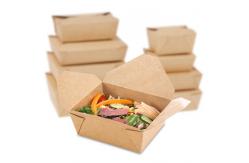 China Take Away Box Salad Container Salad Paper Box Sushi Chicken Container supplier