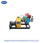 3 Ton Portable Wire Pulling Tools / Powered Electrical Wire Winch Puller for sale