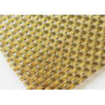 Rattan Pattern Aluminum Decorative Wire Mesh Uesed For Shopping Mall Divider for sale