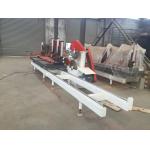 CT2000 Round Log Table Circular Sawmill Twin Blades With Carriage