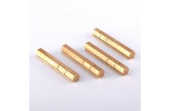 China Aluminum 6063-T6 Custom Brass Turning Parts 950mm Hexagonal Aluminum Extrusion supplier