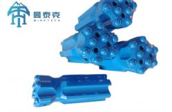 China 13 Buttons Rock Drilling Bit Forged Process Alloy Steel Construction Tools supplier