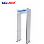 Adjustable Sensitivity Walk Through Metal Detector With PVC Synthetic Material for sale