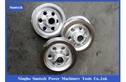 China Conductor Stringing Block Aluminum Sheaves For Stringing Pulley With Neoprene Lined supplier